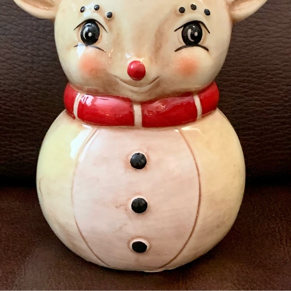 Johanna Parker Christmas Reindeer Ceramic Soap Dispenser - Picture 4 of 13